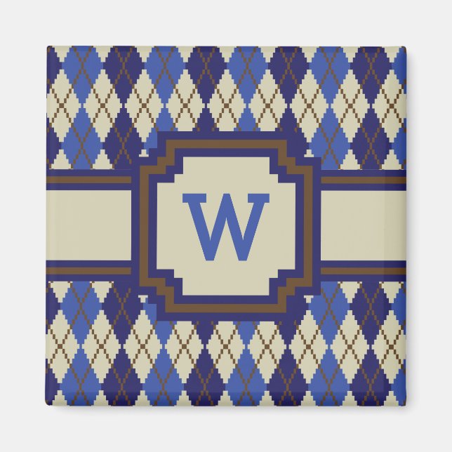 Íman Magneta Blueberry Scone Argyle (Frente)