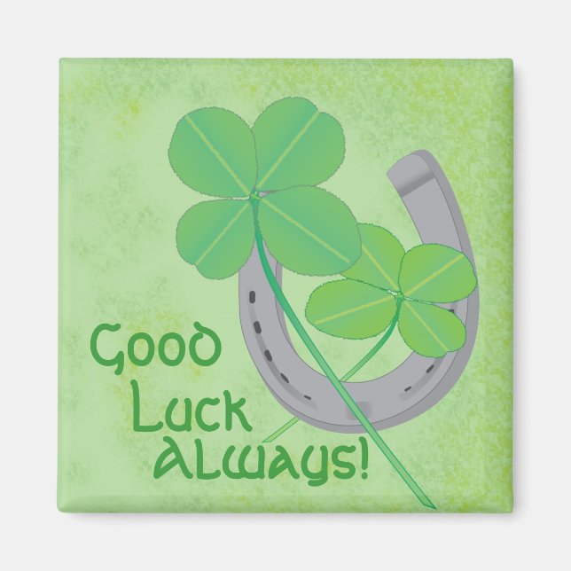 Íman Magneta Boa Sorte (Frente)