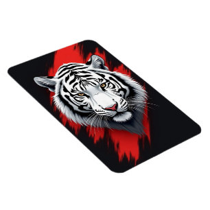 Íman Magneta branca Tigre