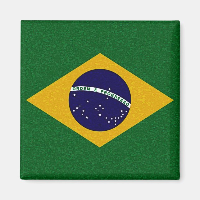 Íman Magneta BRASIL FLAG (Frente)