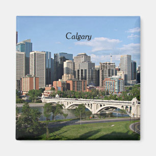 Íman Magneta Calgary Cityscape
