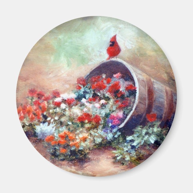 Íman Magneta Cardinal em Excesso (Frente)