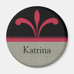 Íman Magneta Chic Floral, Magenta