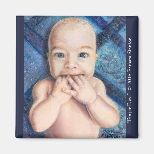 Íman Magneta "Comida dedo" (Frente)