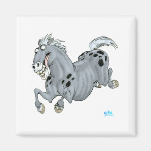 Íman Magneta Crazy Cartoon Horse