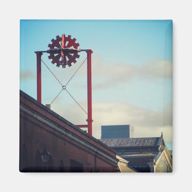 Íman Magneta da ciência e da indústria (Frente)