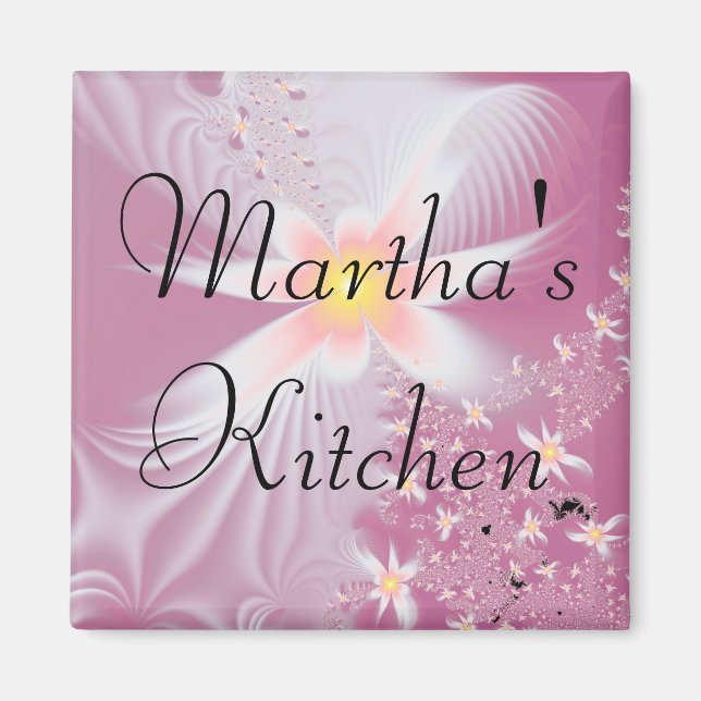 Íman Magneta da cozinha de Martha (Frente)