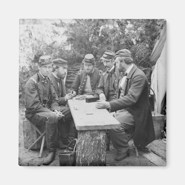 Íman Magneta da Guerra Civil (Frente)