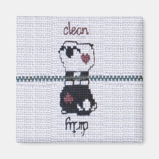 Íman Magneta da lava-louça (Frente)