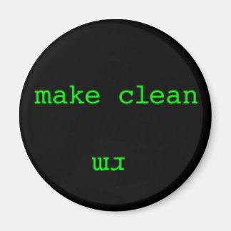 Íman Magneta da lavadora de louça limpa/suja do nerd