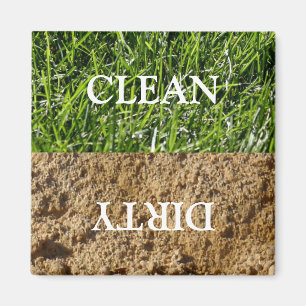 Íman Magneta da lavadora suja limpa