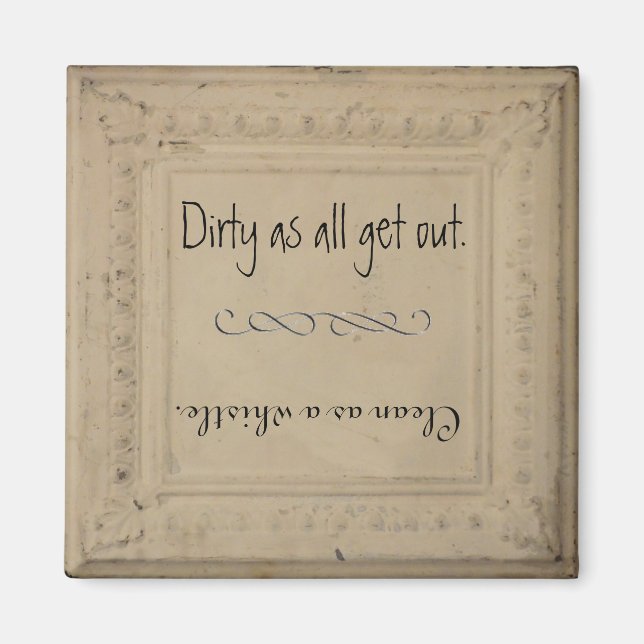 Íman Magneta da máquina de lavar louça (Frente)