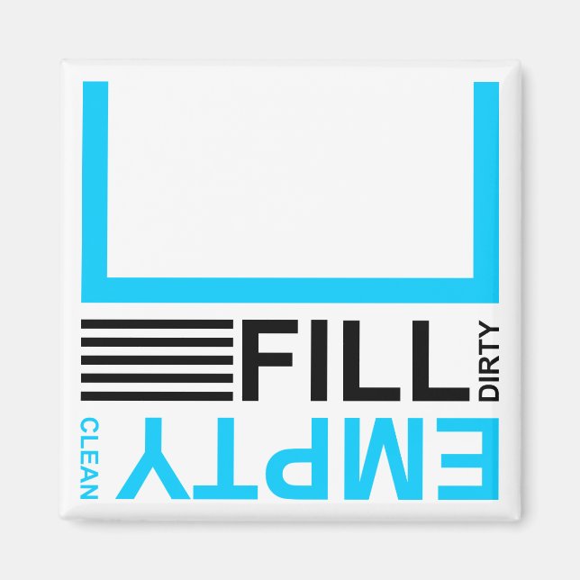 Íman Magneta da máquina de lavar louça (Frente)