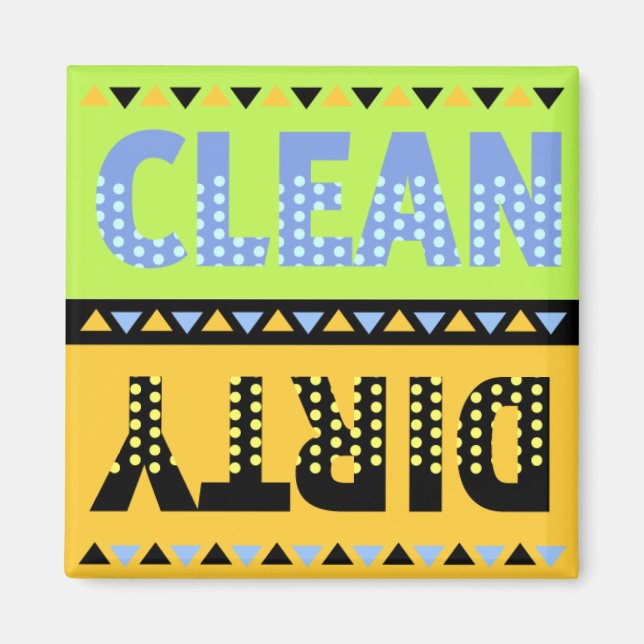 Íman Magneta da máquina de lavar louça do Bolinhas (Frente)