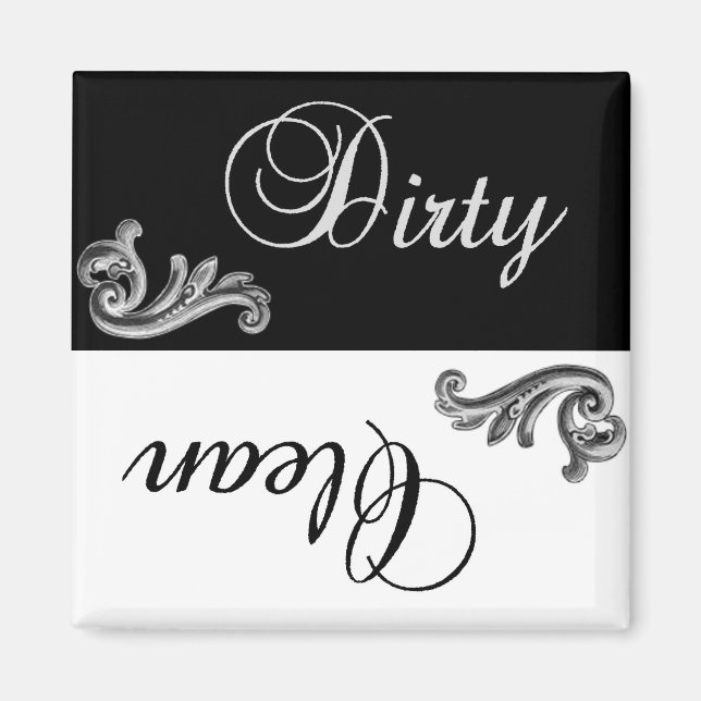 Íman Magneta da máquina de lavar louça elegante (Frente)