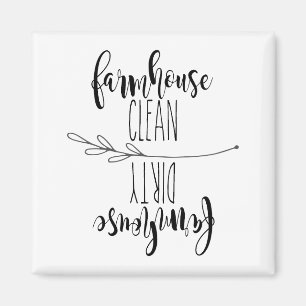 Íman Magneta da máquina de lavar louça limpa/suja