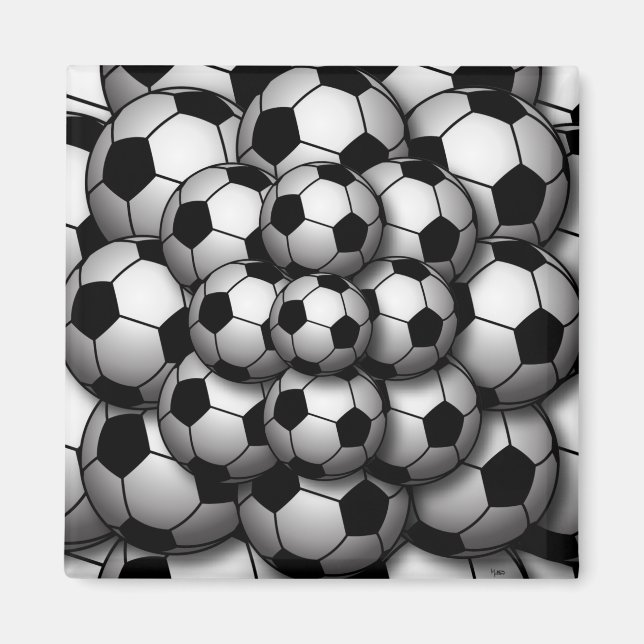 Íman Magneta da temporada do futebol (Frente)