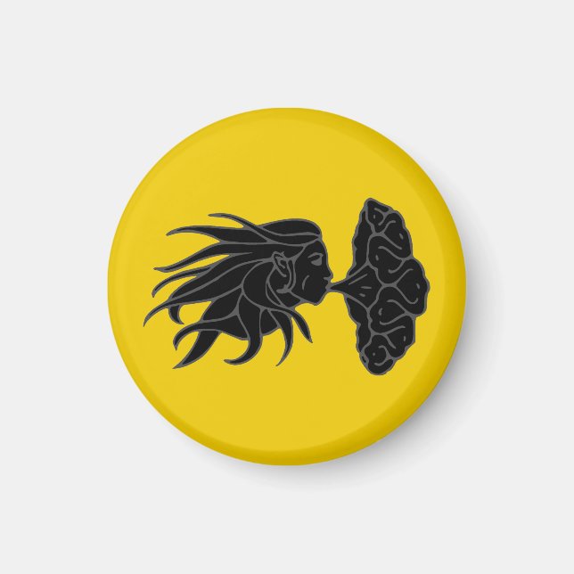 Íman Magneta Darton do SCA (Frente)