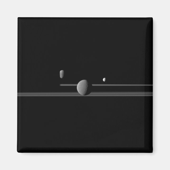 Íman Magneta das luas de Saturno (Frente)