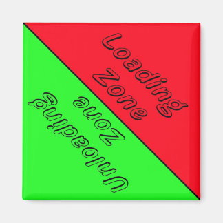 Íman Magneta das zonas de carga e descarga da máquina d