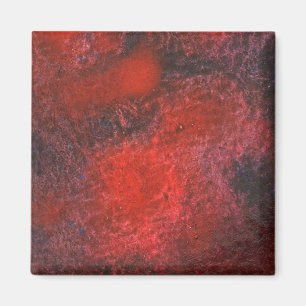 Íman Magneta de Abstrato de arte "Cosmos Red"