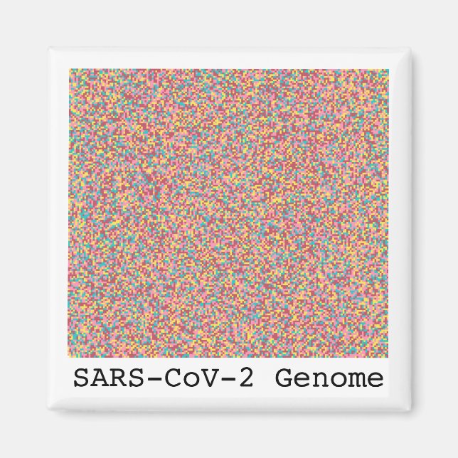 Íman Magneta de ADN do coronavírus (Frente)