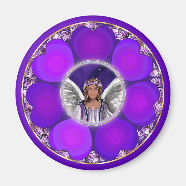 Íman Magneta de Alma Roxa (Frente)