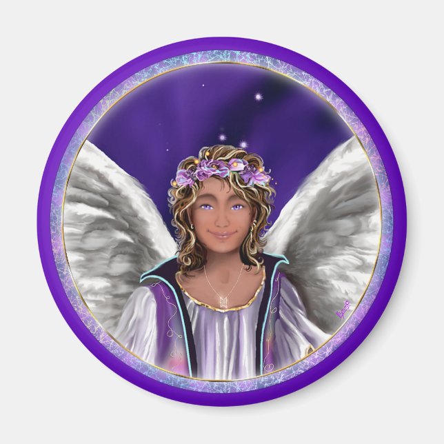 Íman Magneta de Alma Roxa (Frente)