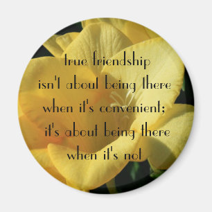 Íman Magneta de Amizade Verdadeira