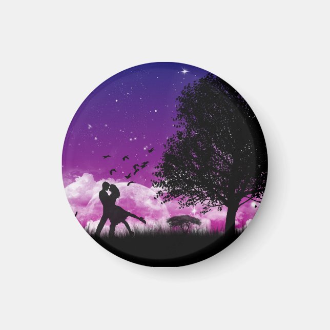 Íman Magneta de amor simples (Frente)