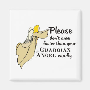 Íman Magneta de anjo para guardiões