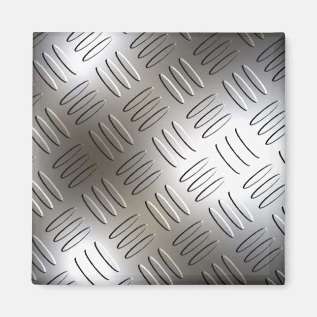 Íman Magneta de aparas metálicas de diamante (Frente)
