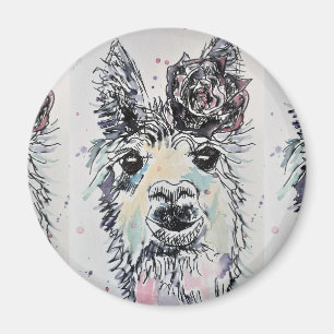 Íman Magneta de Aquarela Animal