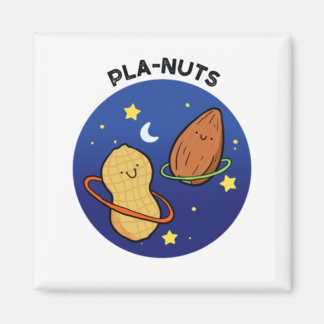 Íman Magneta De Arma Exterior Do Peanut loucos Pla (Frente)