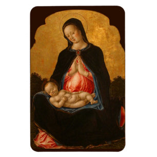 Íman Magneta de arte da Madonna e da Criança