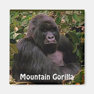 Íman Magneta de arte de macacos Excelentes de gorila de