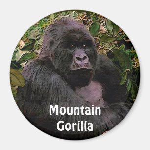 Íman Magneta de arte de macacos Excelentes de gorila de