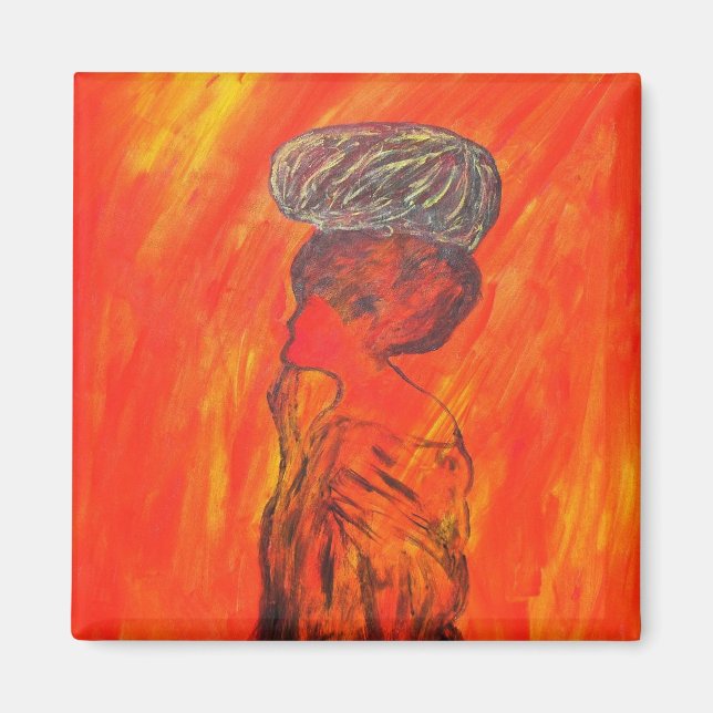 Íman Magneta de Arte Decorativa (Frente)