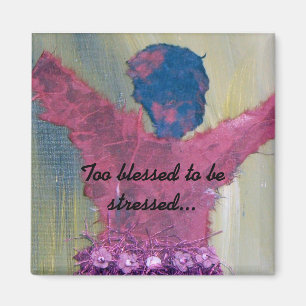 Íman Magneta De Arte Inspirativa Decorativa