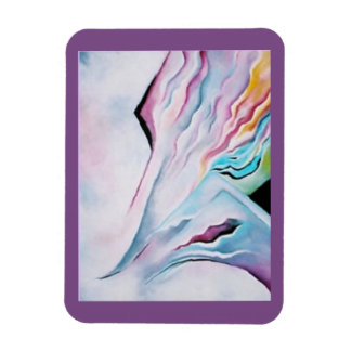 Íman Magneta de Arte Moderna bonito Pastel