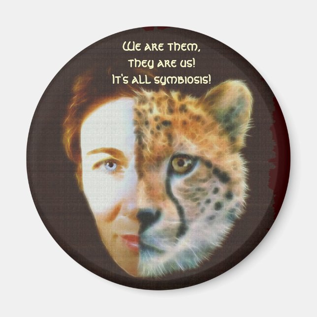 Íman Magneta de arte para a proteção contra o WILDLIFE (Frente)