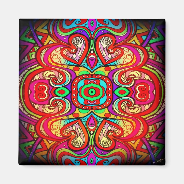 Íman Magneta de Artes do Rei (Frente)