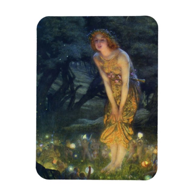 Íman Magneta de Belas Artes da Eve de Verão (Vertical)