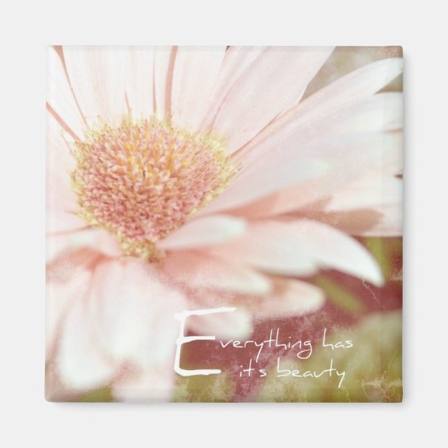 Íman Magneta de beleza inspiracional (Frente)