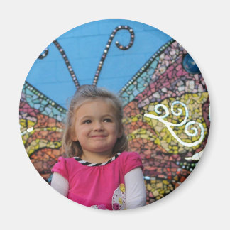 Íman Magneta de borboleta violeta (ovelha)