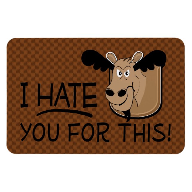 Íman Magneta de Cabeça de Alce (Horizontal)