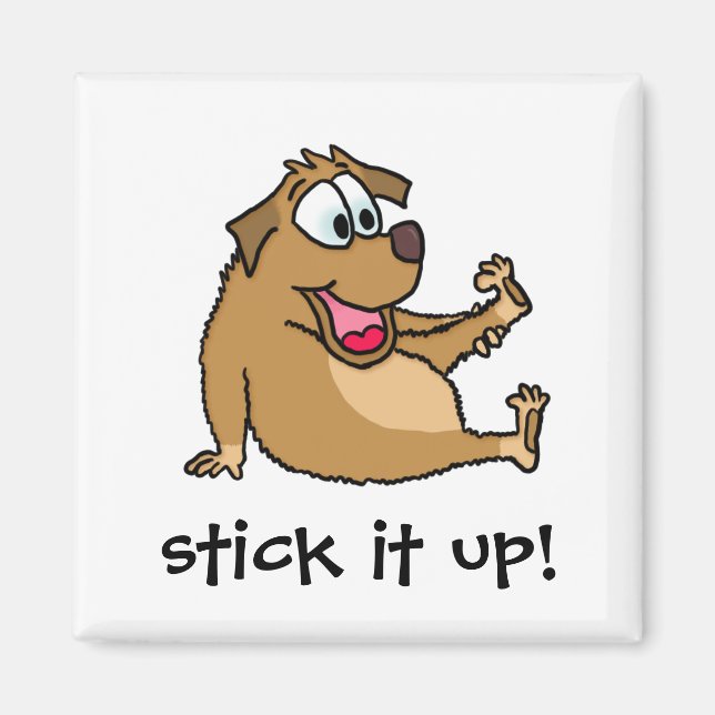 Íman Magneta de Cachorro (Frente)