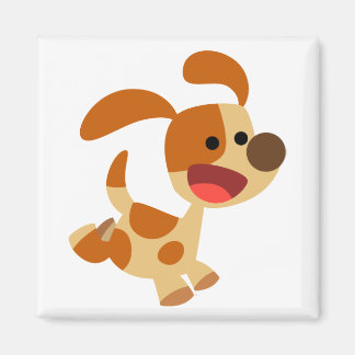 Íman Magneta de Cachorro de Cartoon Gelada