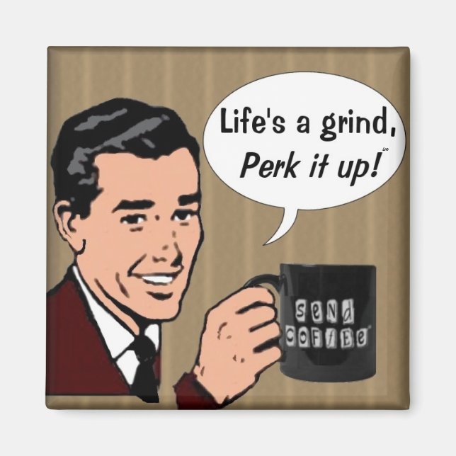 Íman Magneta de café (Frente)