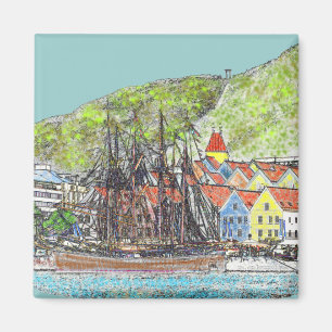 Íman Magneta de cais antiga